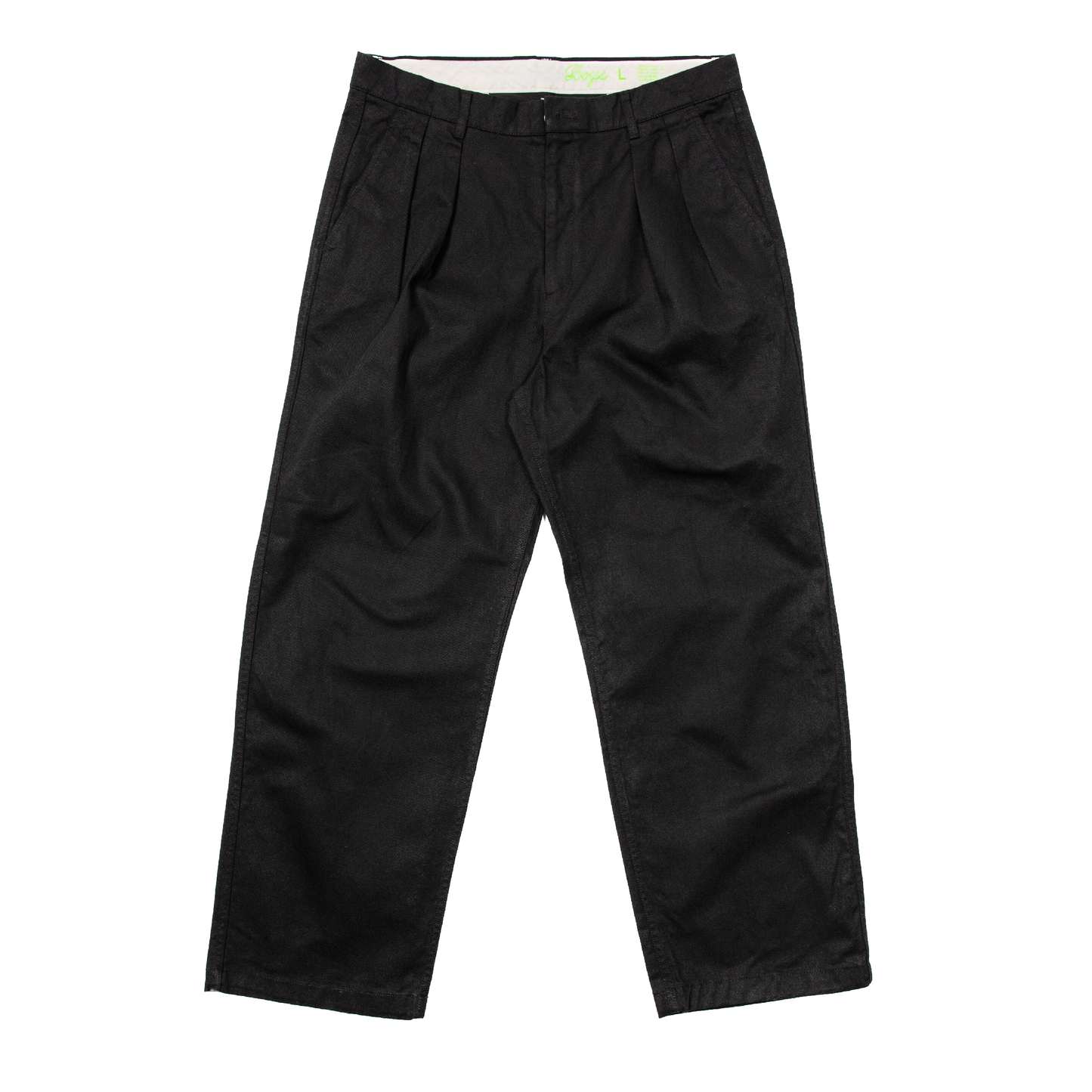 boys first chino pants black