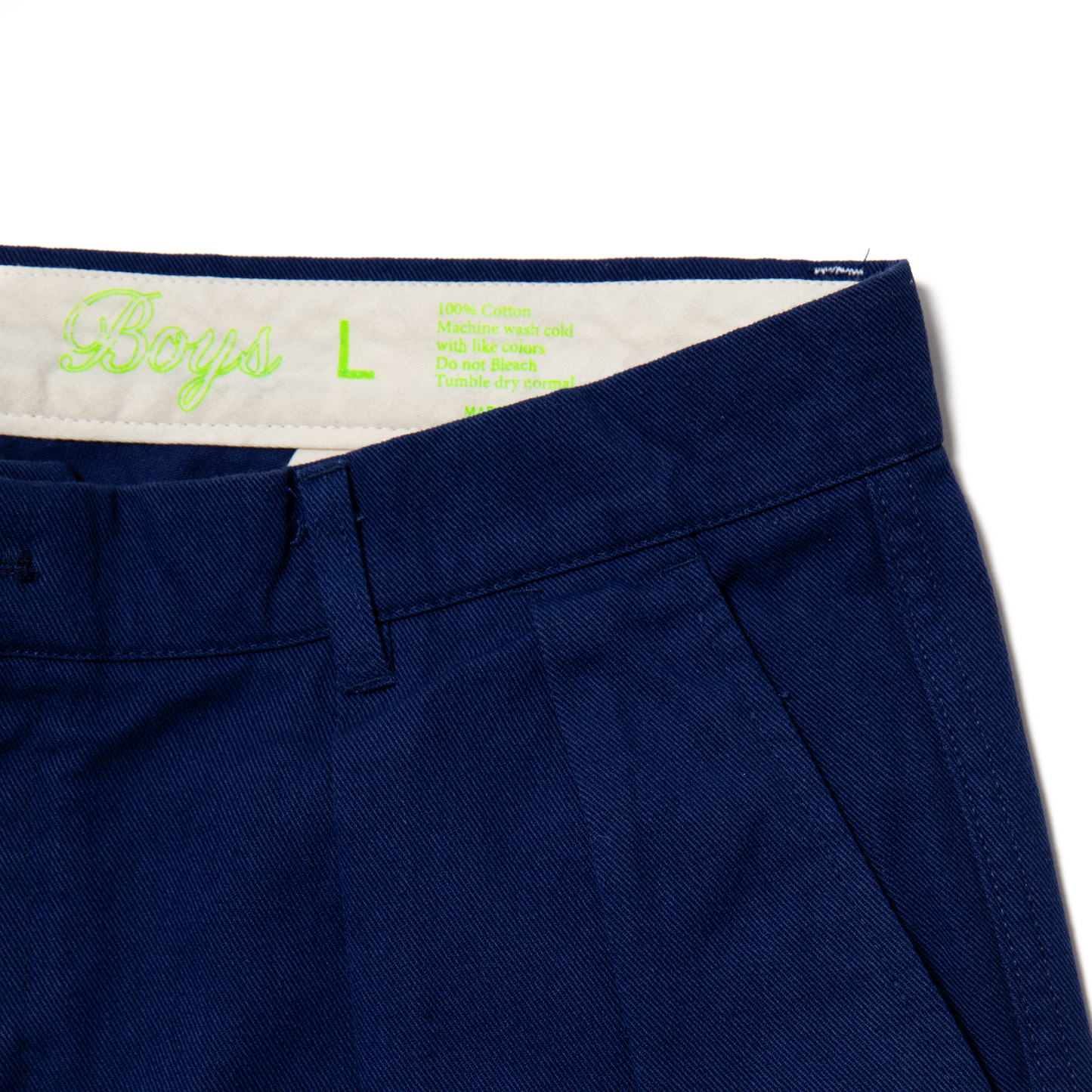 boys first chino pants french blue