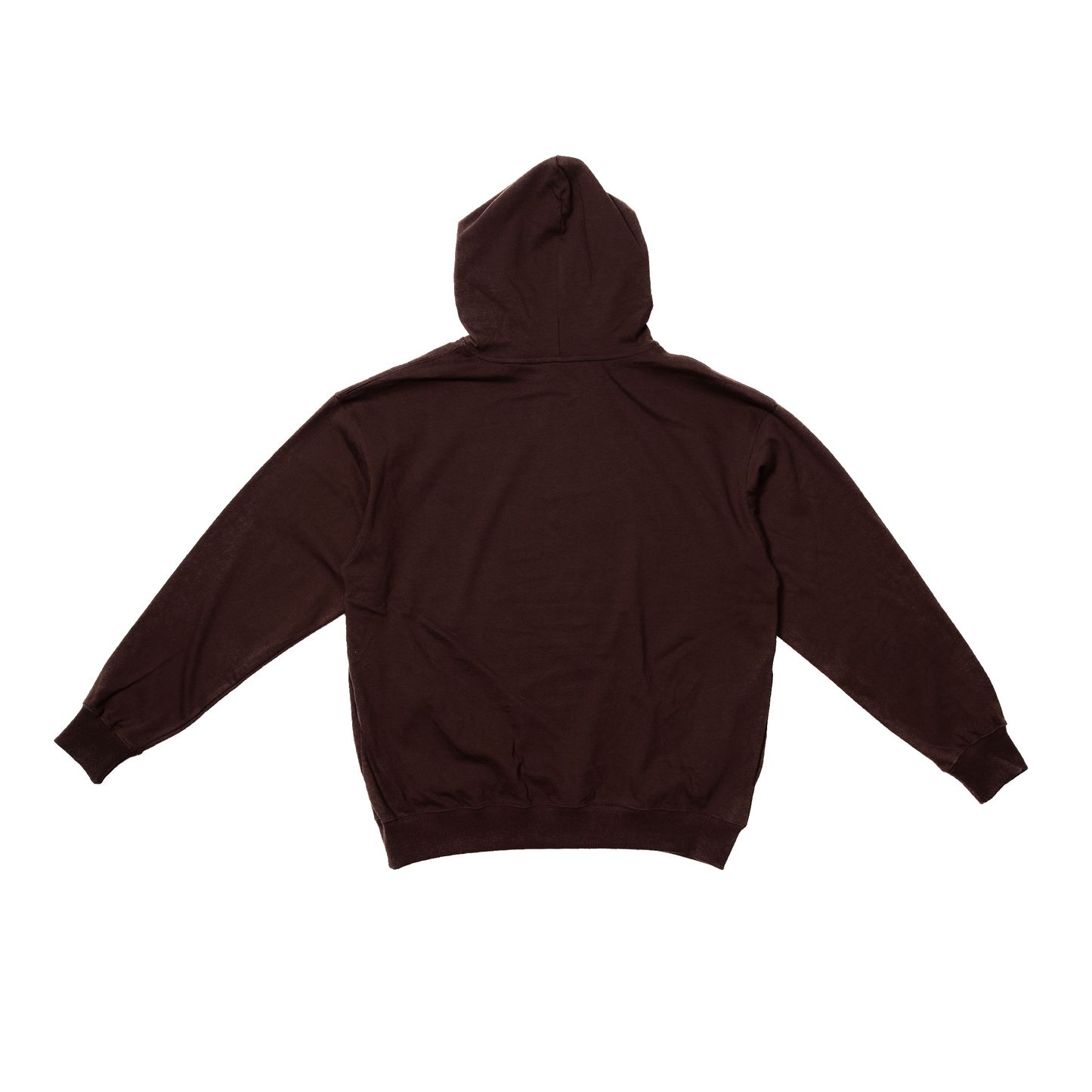 Half zip up Hoodie - brown