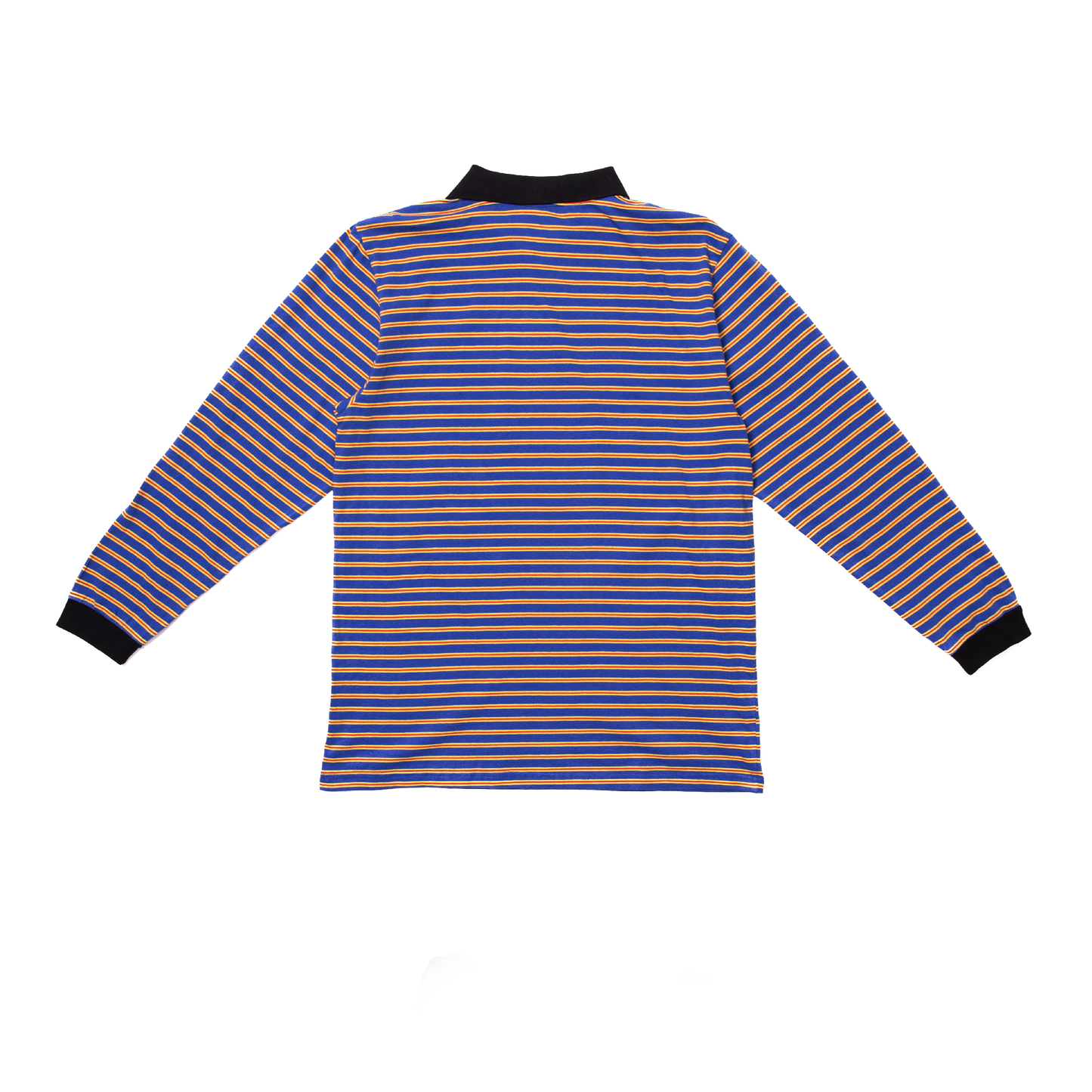 stripe long sleeve blue/yellow