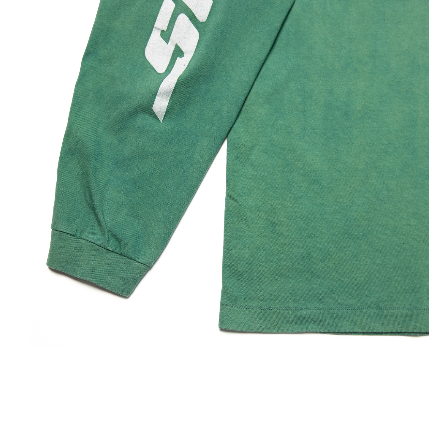 Boys print on Sleeve Green