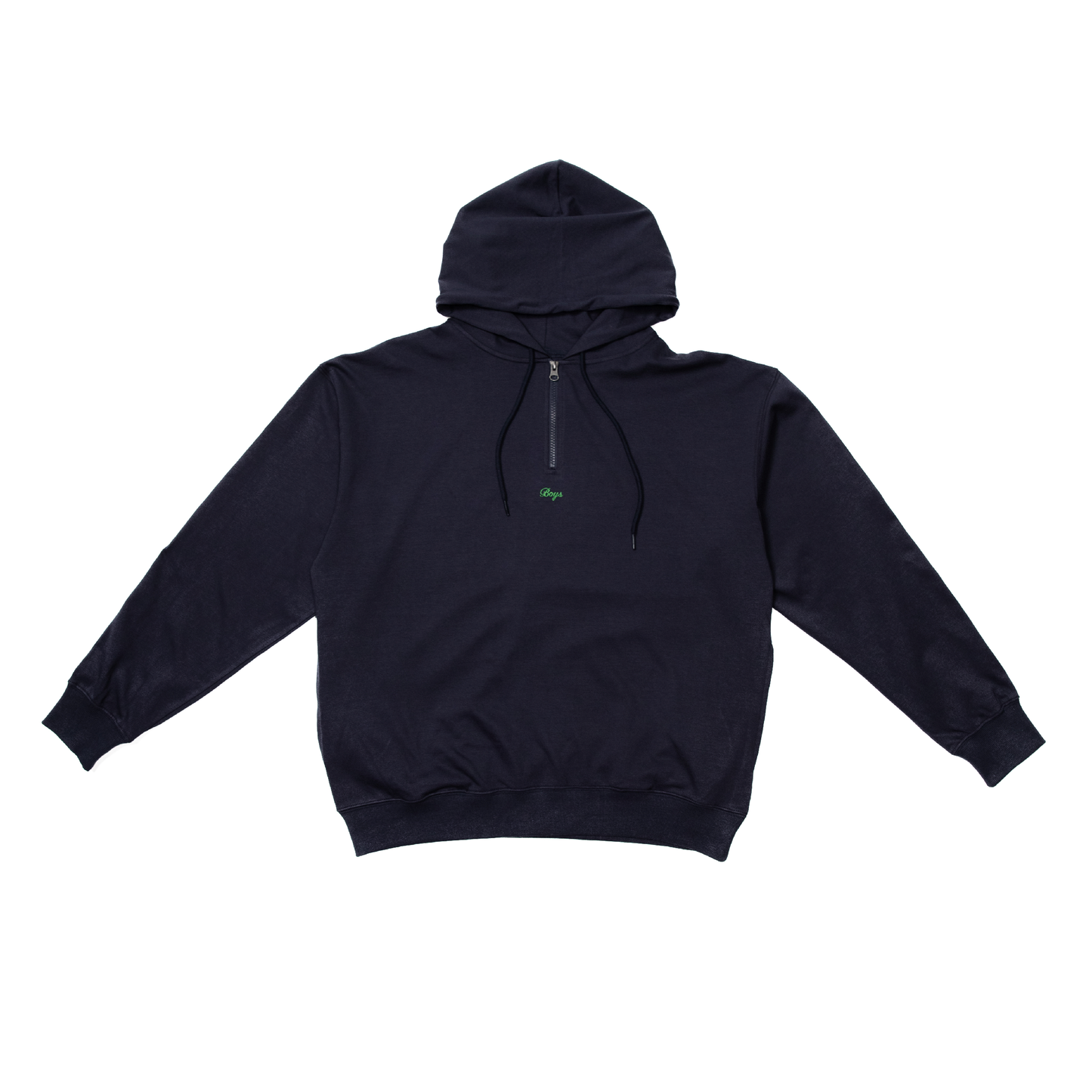 Half zip up Hoodie - Navy